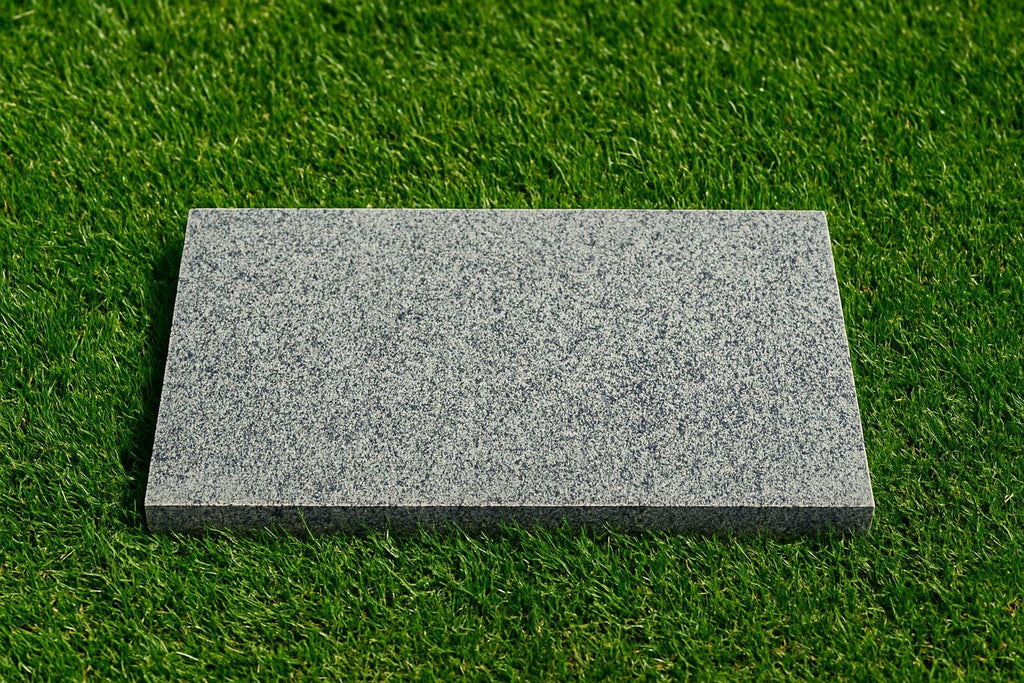 Himalayan Gray Granite Memorial 28x16x3in - Custom Engraved