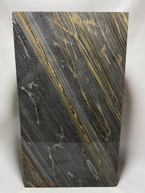 Midnight Gold Granite Memorial 28x16x3in - Custom Engraved