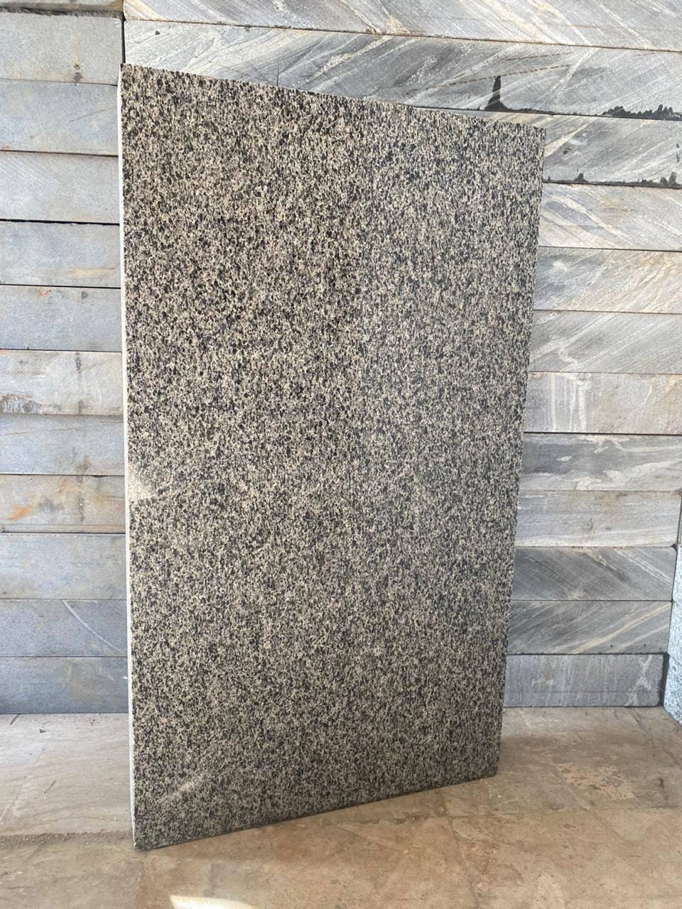 Himalayan Gray Granite Memorial 28x16x3in - Custom Engraved
